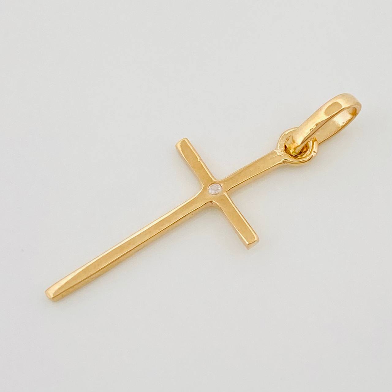 Dije Cruz 0.85 g / 3.5 cm Oro Amarillo 18K