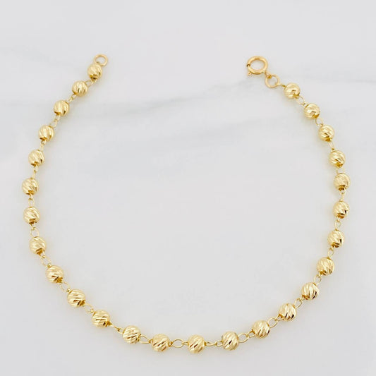 Pulso Militar 3.2 g / 19.5 cm / 3.5 mm Oro Amarillo 18K