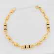 Pulso Rustico 6.05 g / 21 cm / 5 mm Oro Amarillo 18K