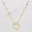 Cadena Aro Seguido Corazon 4.1 g / 46.5 cm / 2.6 mm Tres Oros 18K