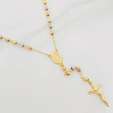 Rosario Virgen de la milagrosa 10.65g / 60cm / 4mm Tres Oros 18K