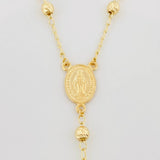 Rosario Virgen Milagrosa 11.45g / 59.5cm / 4mm Oro Amarillo 18K