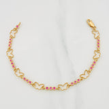 Pulso Tenis Mariposa 5.15g / 17cm / 2.6mm Oro Amarillo 18K