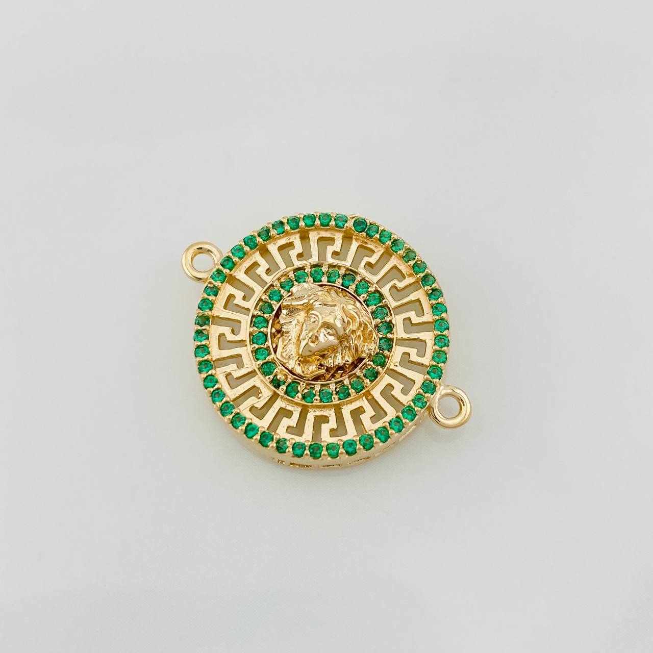 Herraje Medusa 3.45g / 2.4cm Oro Amarillo 18K