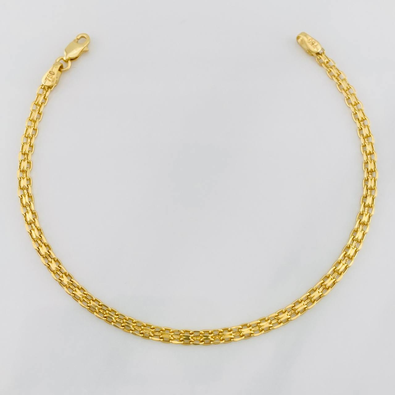 Pulso Chino 1.9g / 18.2cm / 2.9mm Oro Amarillo 18K