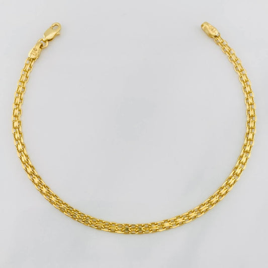 Pulso Chino 1.9g / 18.2cm / 2.9mm Oro Amarillo 18K