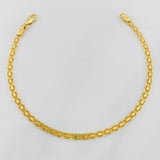 Pulso Chino 1.9g / 18.2cm / 2.9mm Oro Amarillo 18K