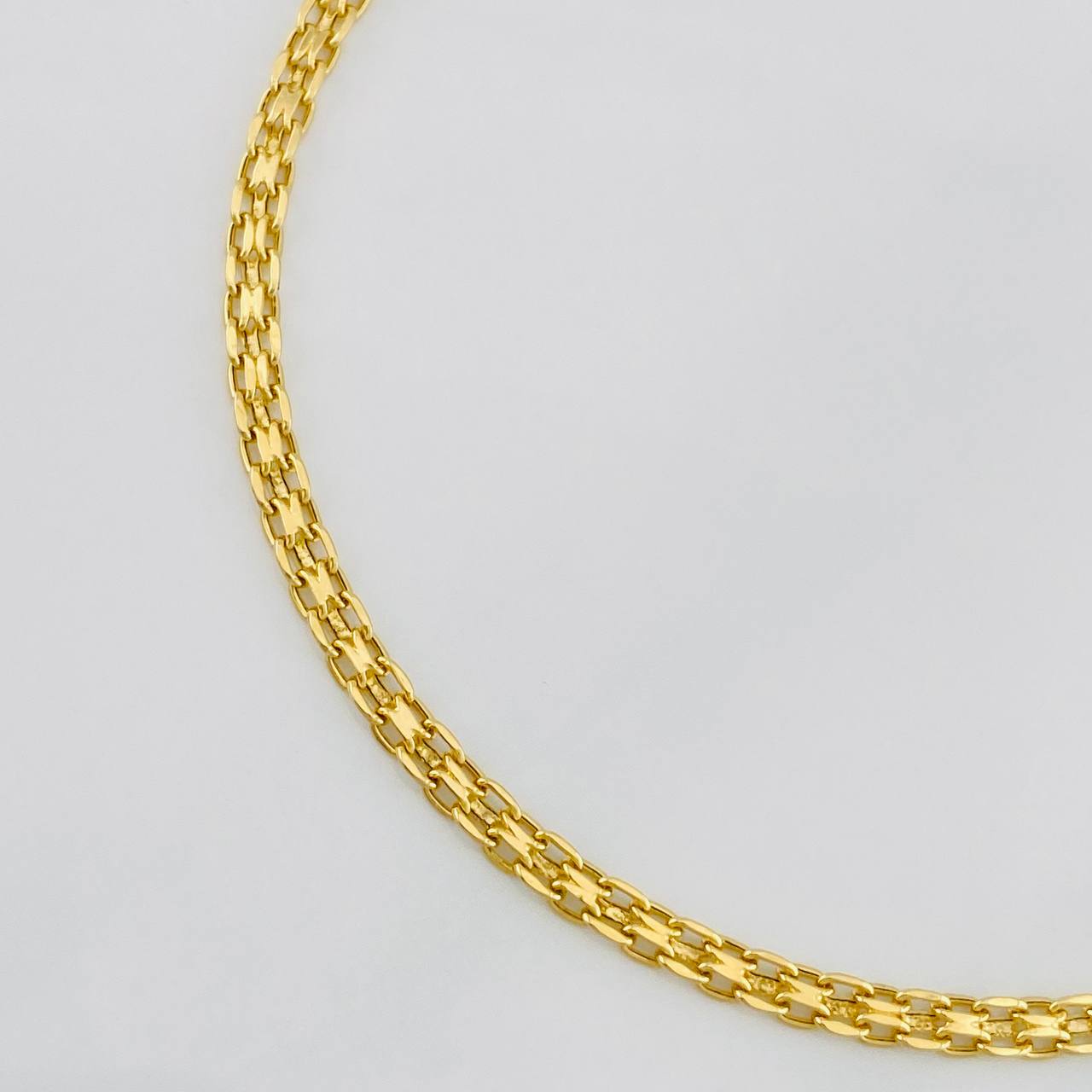 Pulso Chino 1.9g / 18.2cm / 2.9mm Oro Amarillo 18K