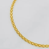 Pulso Chino 1.9g / 18.2cm / 2.9mm Oro Amarillo 18K