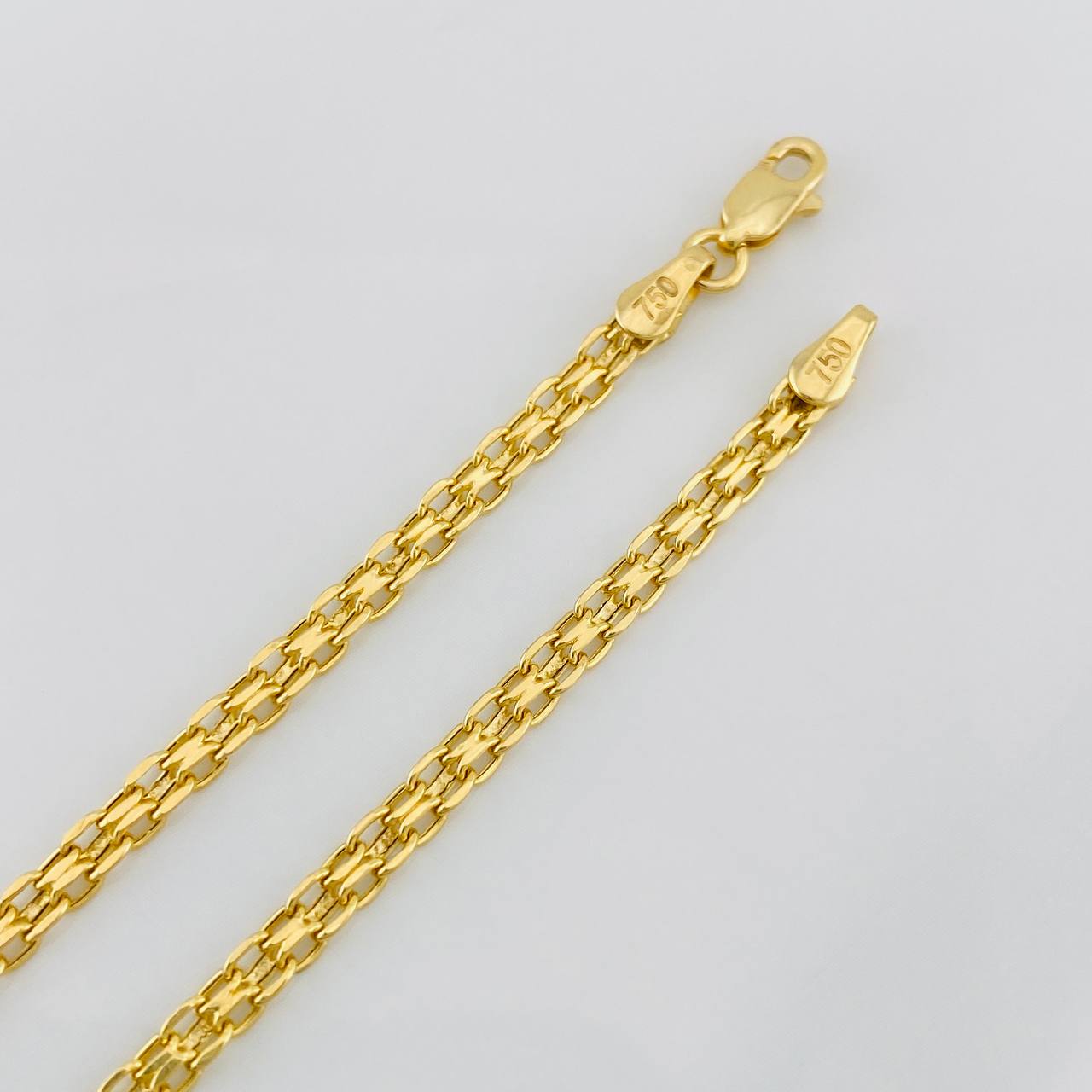 Pulso Chino 1.9g / 18.2cm / 2.9mm Oro Amarillo 18K
