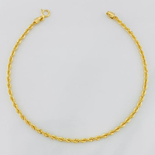 Pulso Lazo 1.35g / 20.1cm / 2.18mm Oro Amarillo 18K