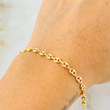 Pulso Gc 2.8gr / 18.5cm / 4mm Oro Amarillo 18K ©