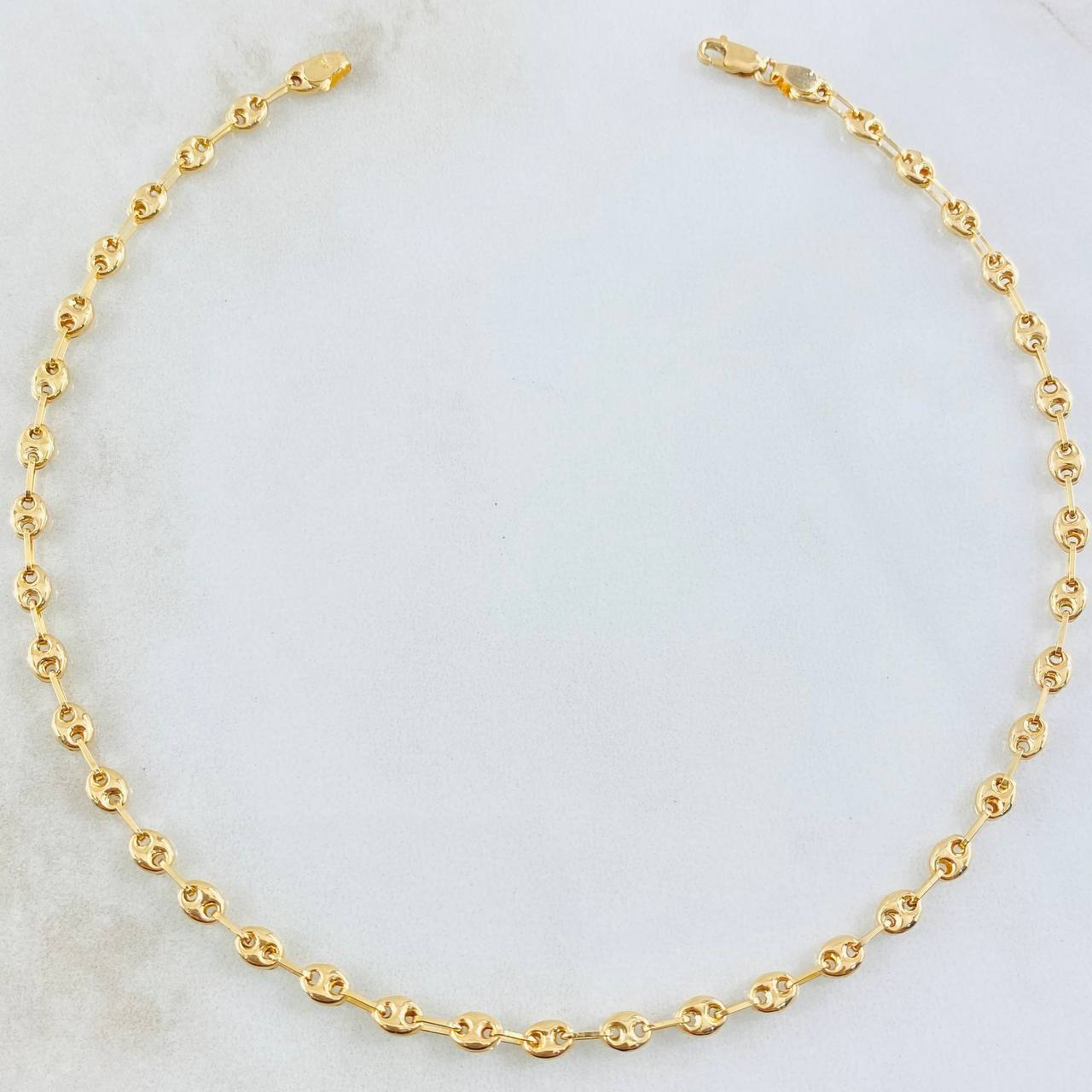 Tobillera GC 3.15gr / 26.5cm / Oro Amarillo 18K