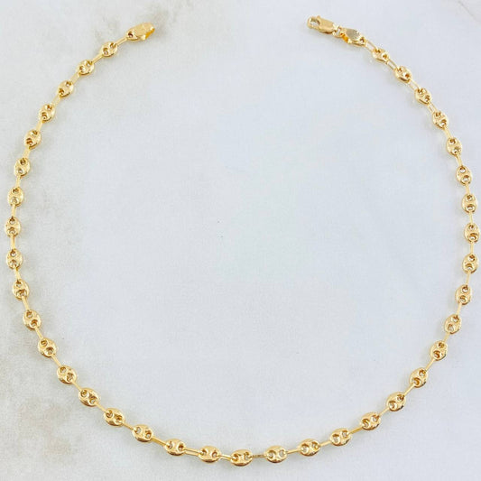 Tobillera GC 3.15gr / 26.5cm / Oro Amarillo 18K
