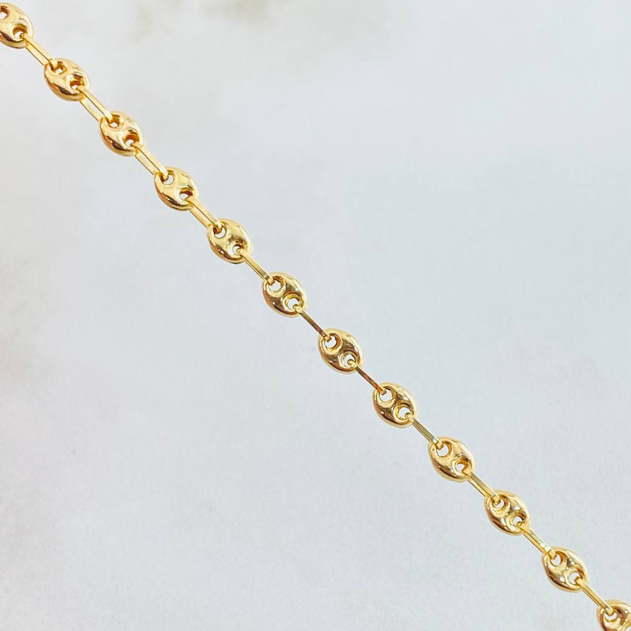 Tobillera GC 3.15gr / 26.5cm / Oro Amarillo 18K