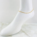 Tobillera GC 3.15gr / 26.5cm / Oro Amarillo 18K