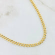 Cadena Cubana 6.4gr / 50cm / Oro Amarillo +1 18K