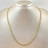 Cadena Cubana 6.4gr / 50cm / Oro Amarillo +1 18K