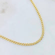 Cadena Cubana 3.6gr / 50cm / Oro Amarillo +1 18K *