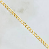 Cadena Cubana 3.85gr / 50cm / Oro Amarillo +1 18K