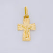 Dije Cruz Cristo 0.55g / 1.8cm Oro Amarillo 18K