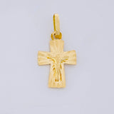 Dije Cruz Cristo 0.55g / 1.8cm Oro Amarillo 18K