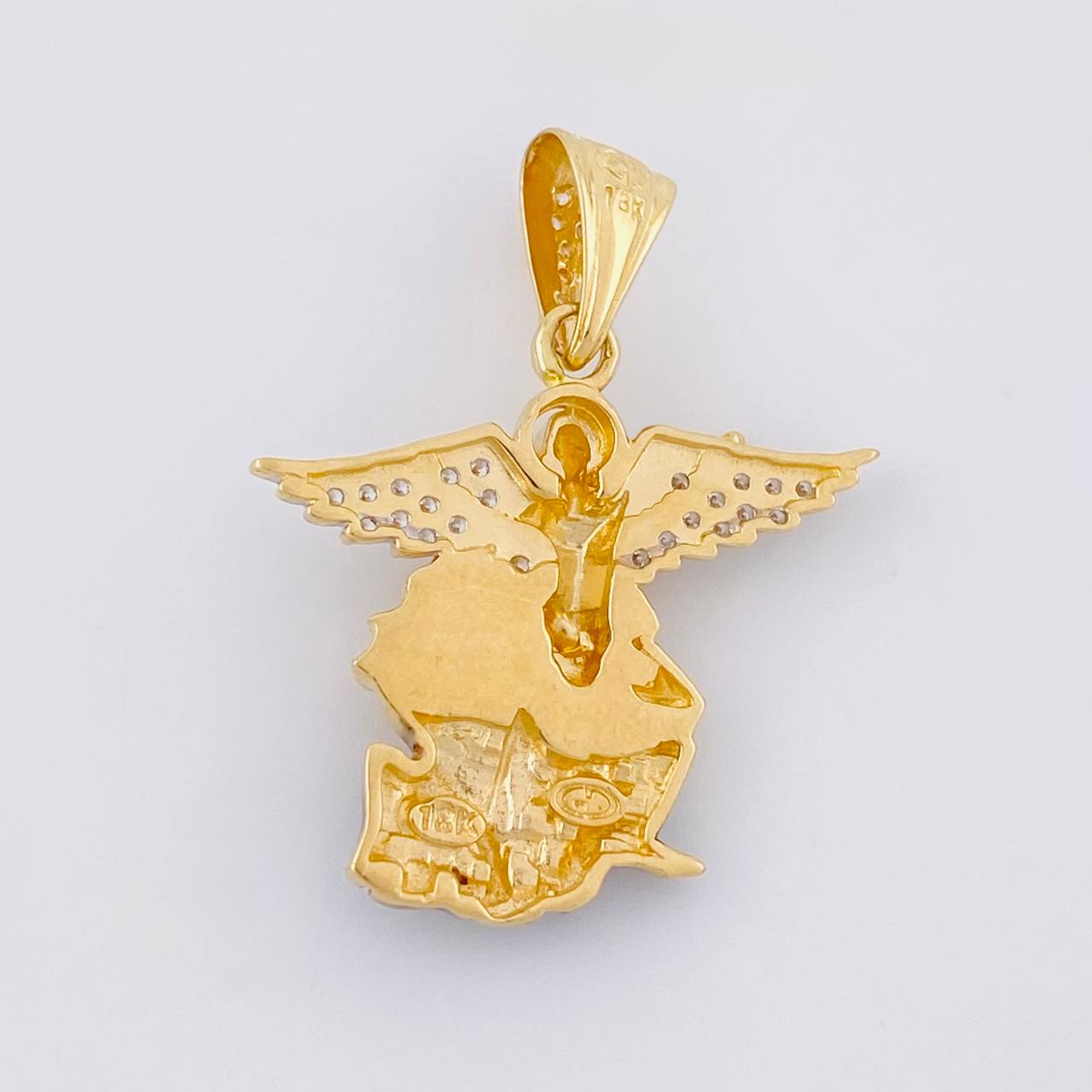 Dije San Miguel Arcangel 4.25g / 3cm Oro Amarillo 18K