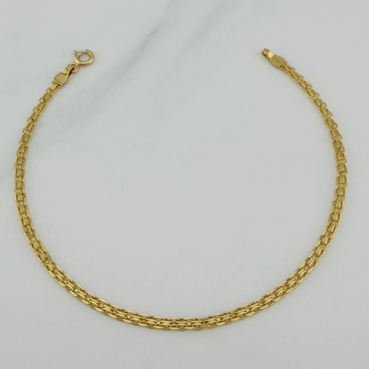 Pulso Chino 1.35 g / 19 cm / 2.4 mm Oro Amarillo 18K
