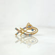 Dije Pez 1.6gr / 1.7cm / Circones de Colores Oro Amarillo