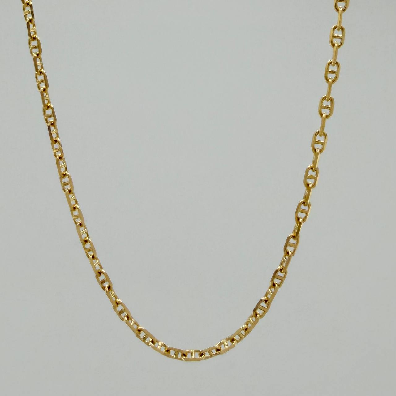 Cadena Escalera Volga 2.45 g / 40.6 cm / 0.94 mm Oro Amarillo 18K