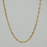 Cadena Escalera Volga 2.45 g / 40.6 cm / 0.94 mm Oro Amarillo 18K