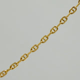 Cadena Escalera Volga 2.45 g / 40.6 cm / 0.94 mm Oro Amarillo 18K