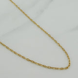 Cadena Escalera Volga 2.45 g / 40.6 cm / 0.94 mm Oro Amarillo 18K