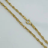 Cadena Escalera Volga 3.45 g / 50.2 cm / 2.4 mm Oro Amarillo 18K