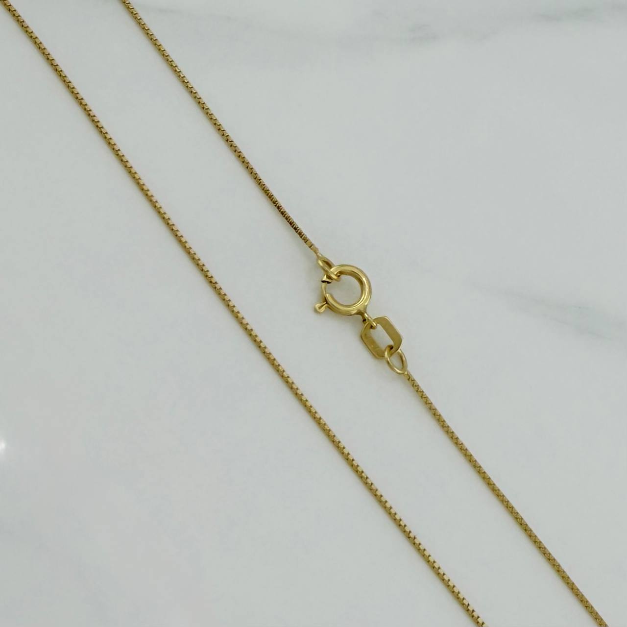 Cadena Veneciana 1.55 g / 60.5 cm / 0.62 mm Oro Amarillo 18K