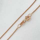 Cadena Veneciana 1.9 g / 50.5 cm / 0.71 mm Oro Rosa 18K