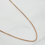 Cadena Veneciana 1.9 g / 50.5 cm / 0.71 mm Oro Rosa 18K