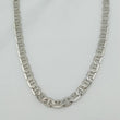 Cadena Escalera Plana 13.65 g / 60.5 cm / 3.5 mm Oro Blanco 18K
