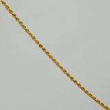 Cadena Lazo 2.5 g / 60 cm / 1.92 mm Oro Amarillo 18K