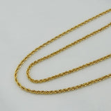 Cadena Lazo 2.5 g / 60 cm / 1.92 mm Oro Amarillo 18K