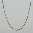 Cadena Veneciana 6.05 g / 60.8 cm / 1.3 mm Dos Oros Blanco Rosa 18K