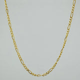 Cadena Figaro 3.45 g / 60.1 cm / 2.17 mm Oro Amarillo 18K