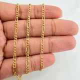 Cadena Figaro 3.45 g / 60.1 cm / 2.17 mm Oro Amarillo 18K