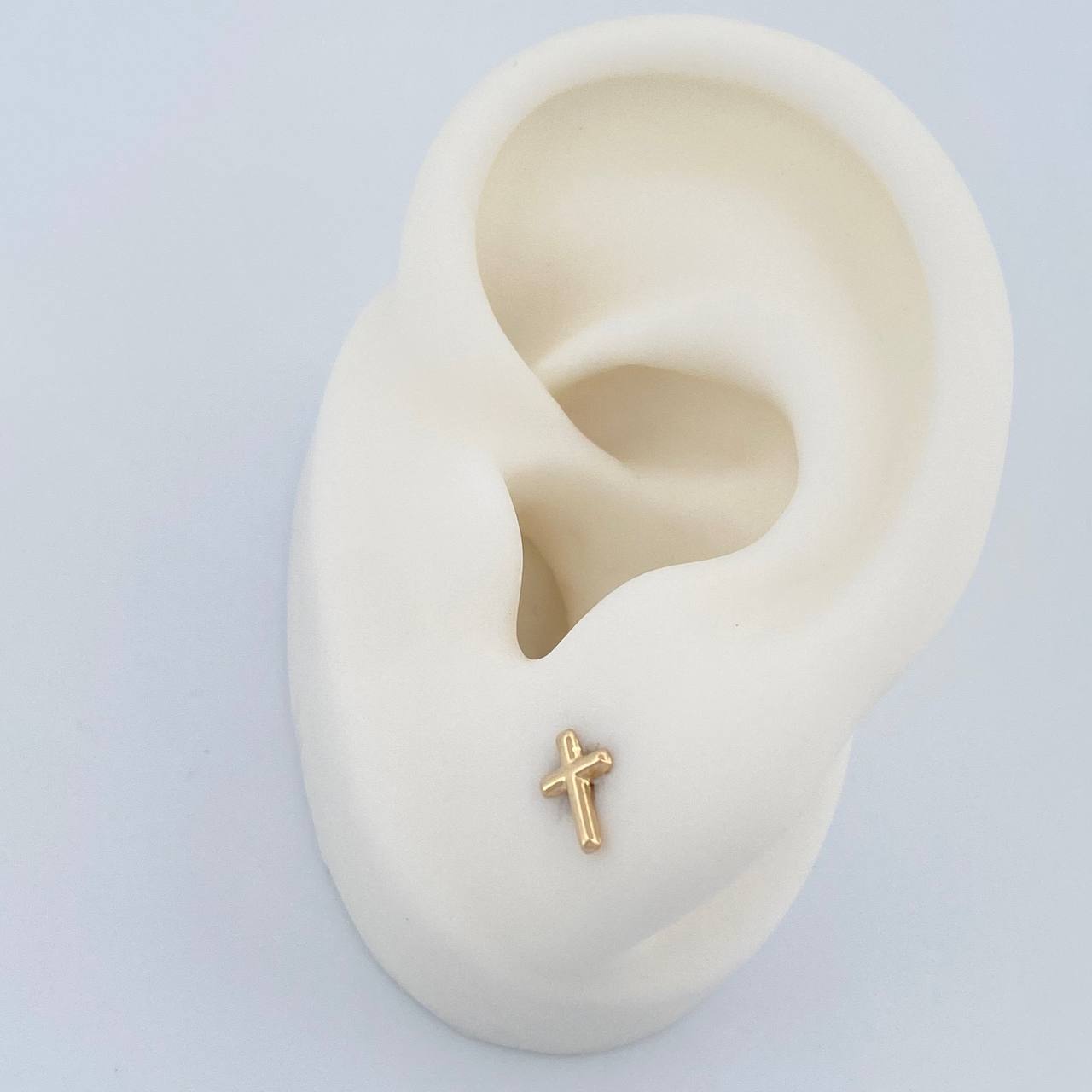 Topos Cruz 0.45gr / 7.1mm Oro Amarillo 18K %