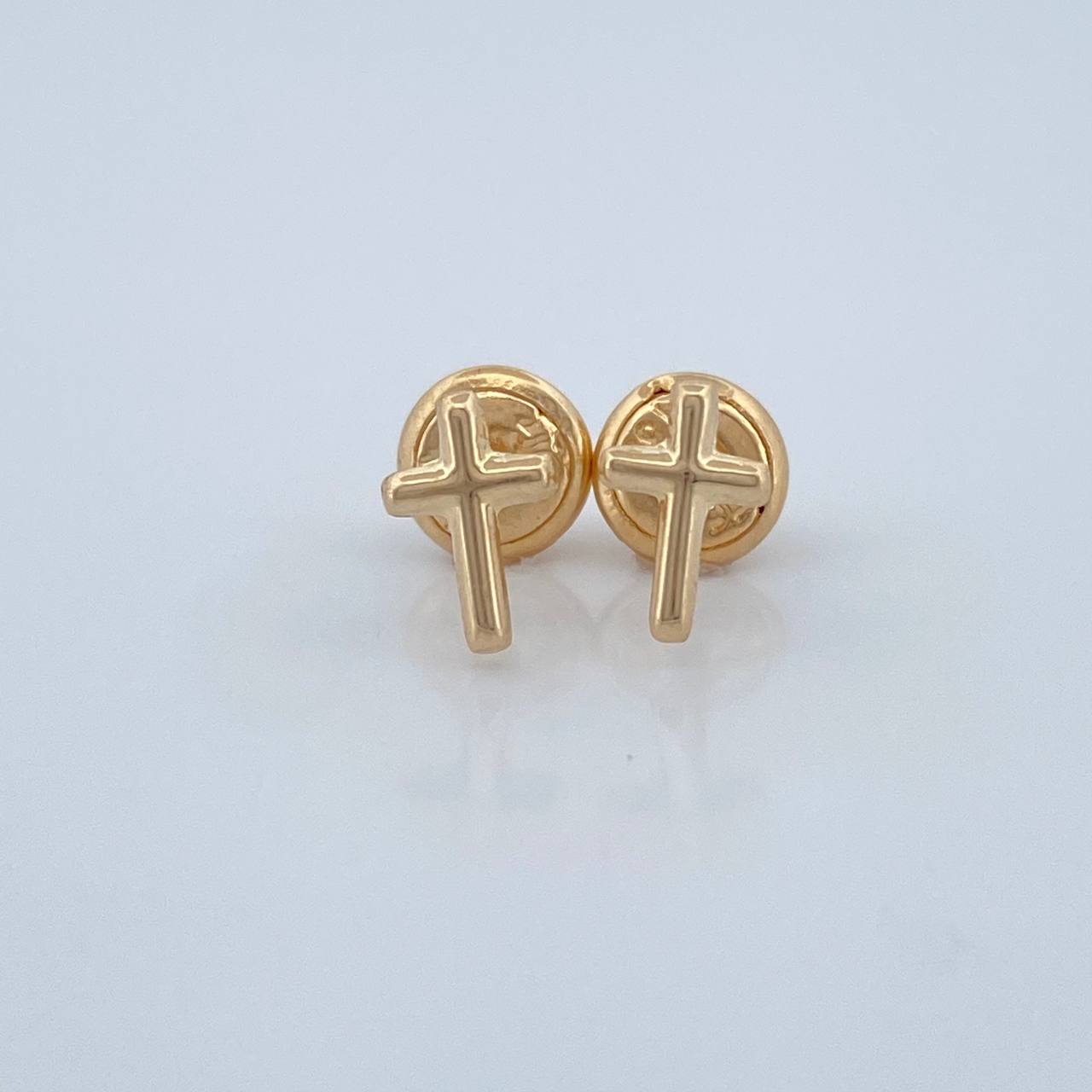 Topos Cruz 0.45gr / 7.1mm Oro Amarillo 18K %