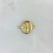 Herraje Virgen Milagrosa 0.45gr / 1.5cm / Oro Amarillo