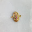 Herraje Silueta Virgen de Guadalupe 2.7gr / 1.6cm / Circones Blancos Fucsias Verdes Oro AmarilloႣ