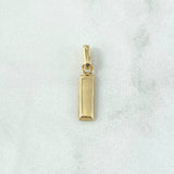 Dije Lingote 1.25gr / 2cm / Oro Amarillo 18K *