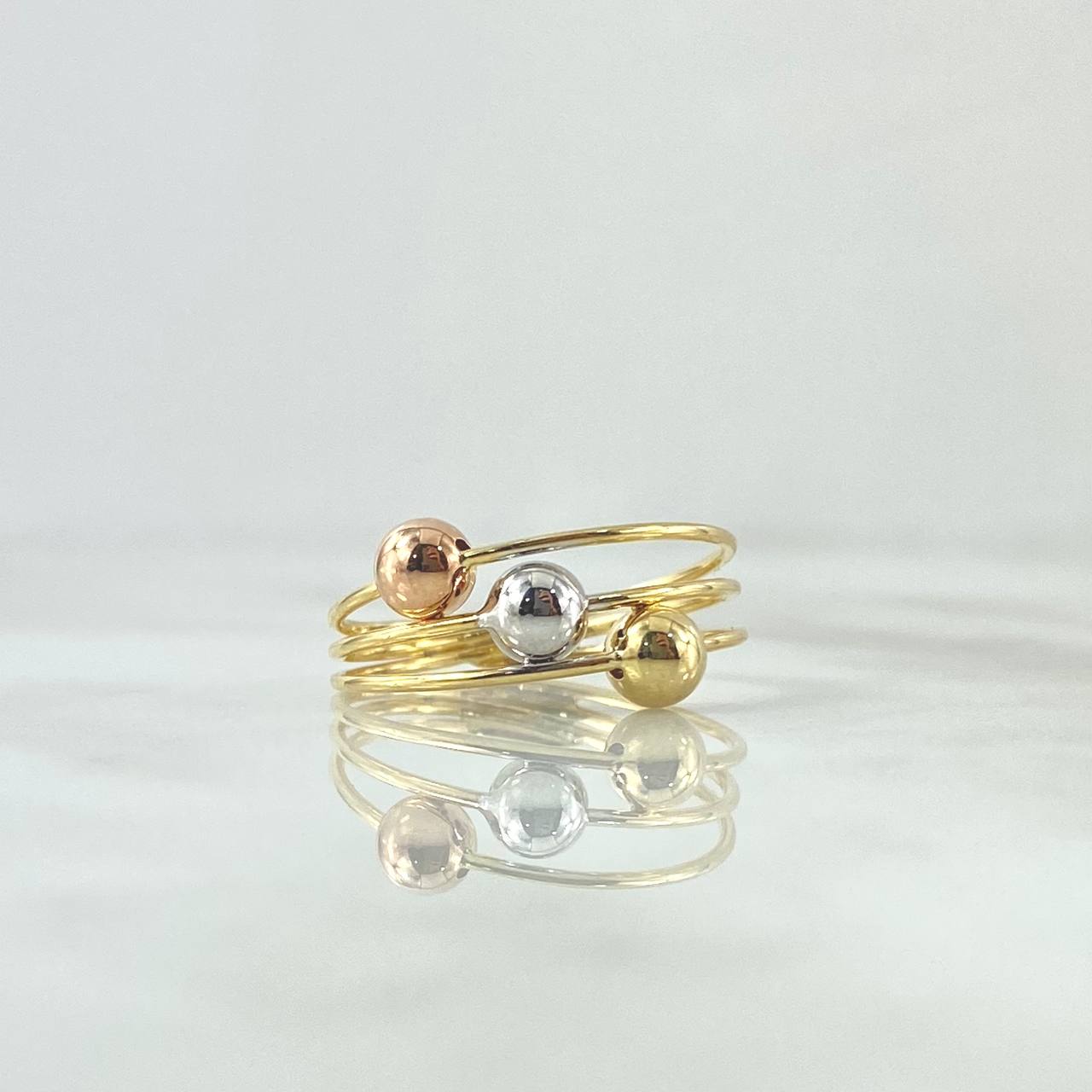 Anillo Cinturon De Orion 2.2gr / T7 1/2 / Oro 18K