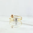 Anillo Cinturon De Orion 1.45gr / T7 3/4 / Oro 18K